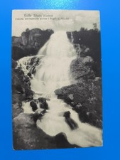 VALLE STURA CUNEO CASCATA DELL’ISCHIATOR PRESSO I BAGNI DI VINADIO CARTOLINA B/N