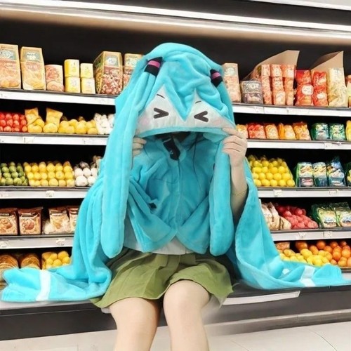Hatsune miku peluche - hatsune,