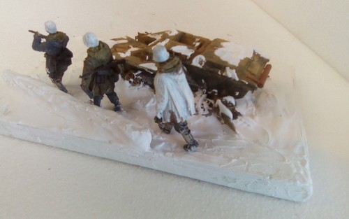 Diorama 1944 fronte - diorama,