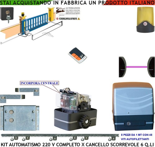 Cancello elettrico scorrevole - cancello,