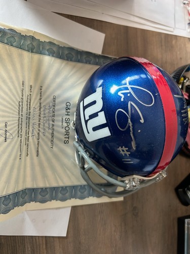 Mini casco firmato nyg phil - mini,