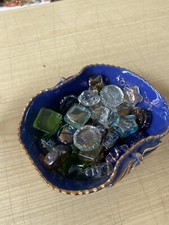 Centrotavola Con Vetri Decorati Soffiato