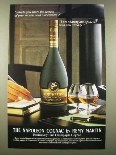Pubblicità cognac remy martin - pubblicità,