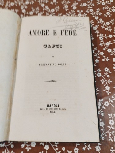 Amore fede canti - amore, di