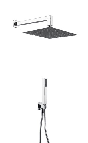 Kit doccia cromato completo
