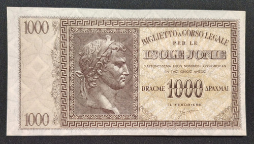 1000 dracme 1942 - 1000,