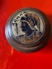 Piccolo Porta Gioie Vintage , Etnico in ceramica