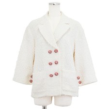 Giacca tweed doppiopetto