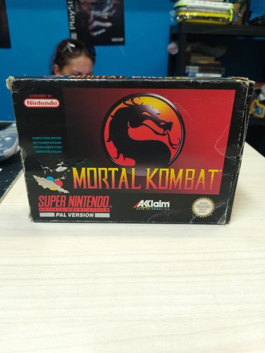 Mortal kombat snes pal - kombat,