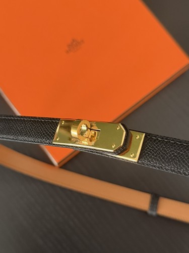 Ceinture hermès kelly gold - kelly,
