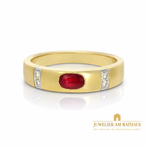 Anello oro giallo - , 585