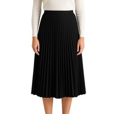 Gonna midi nera vintage