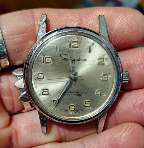 Testa orologio vintage - testa,
