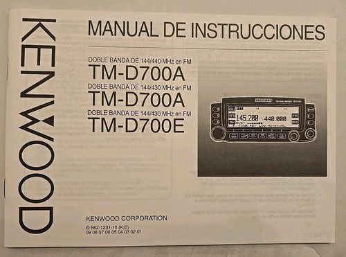 Originale kenwood d700a e - originale,