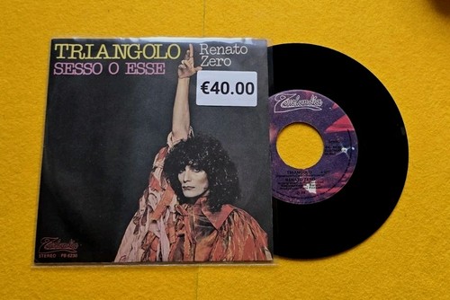 Renato zero triangolo - -, triangolo/sesso