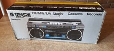 TENSAI INTERNATIONAL RCR-3315 RADIO CASSETTE RECORDER VINTAGE 