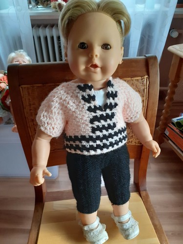 Spielpuppe groß baby - 60, cm