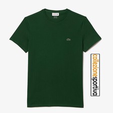 T-SHIRT LACOSTE REGULAR FIT IN PIMA COTTON - TH6709-00-132 col. verde