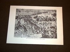 Sosta della Colonna dei Bersaglieri Starace in marcia su Gondar Etiopia