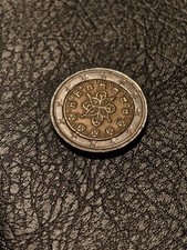 Moneta 2 euro Portogallo  2002 Errore Di Conio Evidente.