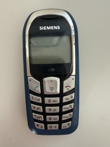 Siemens a70 blu - blu, palladio