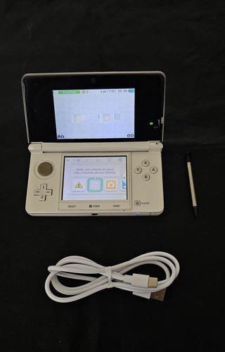 Nintendo 3ds console bianca - console,