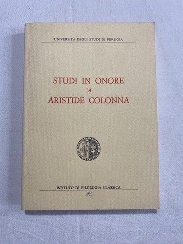 Studi onore aristide - in,