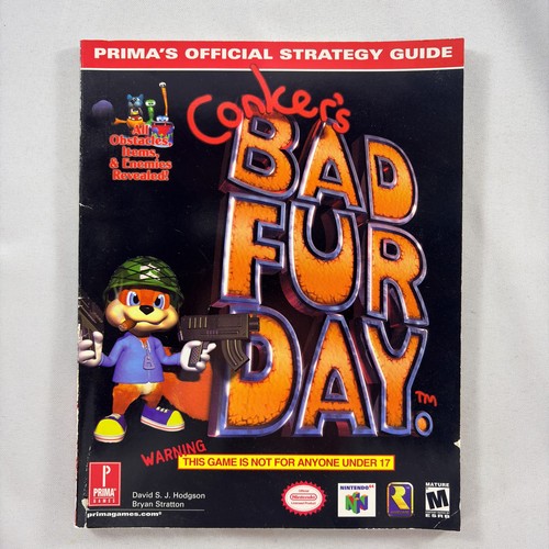 Conker bad fur day - bad,