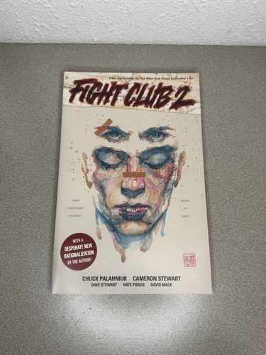 Fight club book signed by - book,