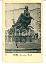 1900 ca ROMA Fontana delle NAIADI - Scultore Mario RUTELLI *Cartolina postale FP
