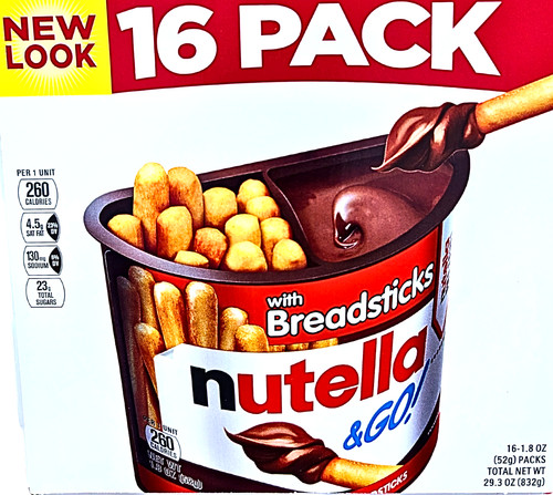 Nutella and hazelnut spread - go,
