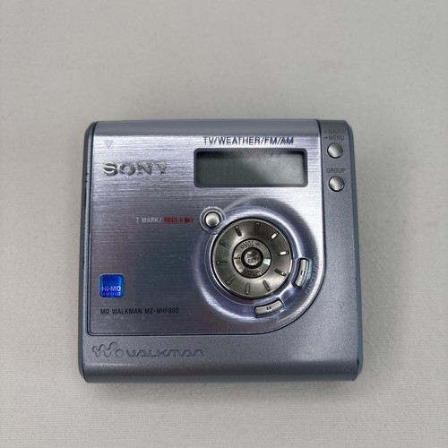 Sony nhf800 md - mz-nhf800, minidisc