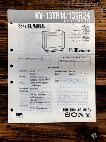 Sony 13tr14 13tr24 - sony, tv