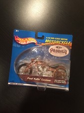 NUOVA moto Hot Wheels Prodigy Paul Yaffe Customs originale 2001 scala 1:18