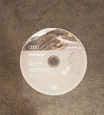 AUDI RNS-E PLUS 2020 Mappa Navigazione Disco Navigatore Sat Regno Unito ed Europa DVD Europa Ovest