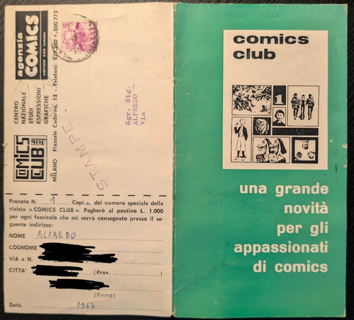 Alfredo castelli comics club - alfredo,