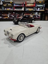 Burago Cream White 1955 Lancia