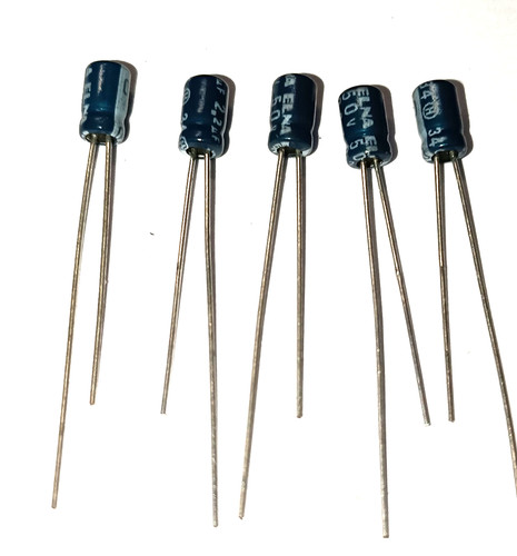 2uf 50v elna condensatore - 4x,