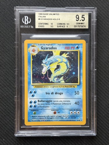 Carta pokémon gyarados holo - carta,
