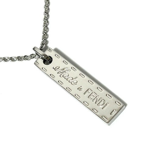 Collana metallo fendi made - collana,