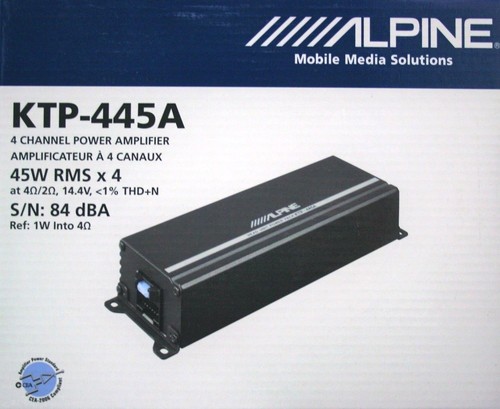 Alpine ktp 445a amplificatore - ktp-445a,
