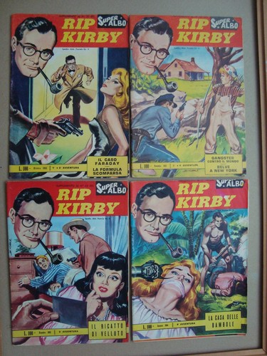 Rip kirby super albo - kirby,