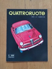 Quattroruote Numero 1 1956 Copia Anastatica