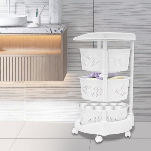 Carrello cestino girevole - cestino,