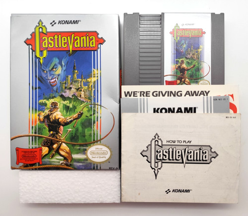 Castlevania nintendo nes - castlevania,