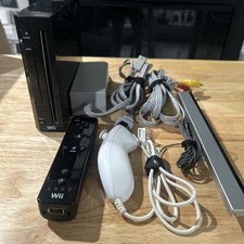 Console Nintendo Wii nera con