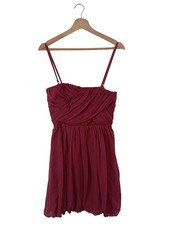 VILA Abito scamiciato Donna Abito Taglia IT 42 rosso elegante