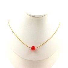 Collana perla calcedonio - collana, 1