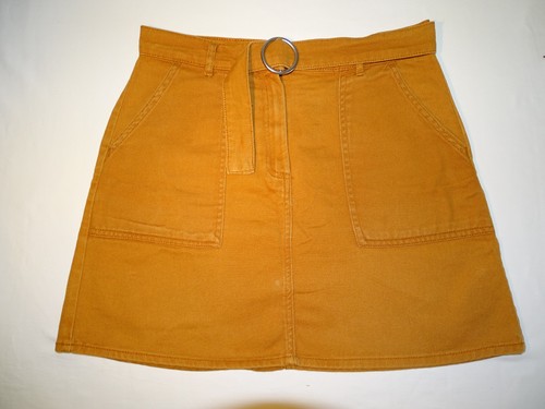 Gonna jeans marrone terranova - marrone,
