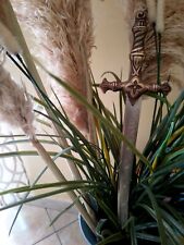 Tagliacarte/spadino antico, finemente inciso,metallo,rame o ottone?